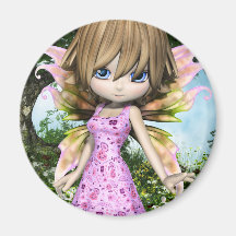 Lil Fairy Princess Fridge Magnet