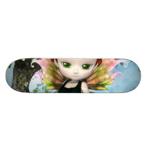 Lil Fairy Princess Skate Board