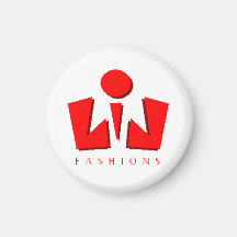 Lil' Fashions Logo Magnet