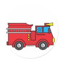 Lil Fire Truck stickers