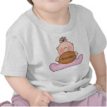 Lil Football Baby Girl Tee Shirts