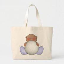 Lil Golf Baby Boy- Ethnic Tote Bag