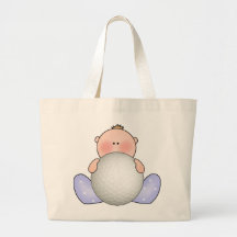 Lil Golf Baby Boy Tote Bag