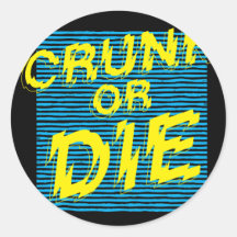 Lil Jon "Crunk or Die" Round Stickers