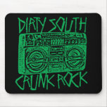 Lil Jon "Dirty South Boombox Green" Mouse Mat