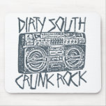 Lil Jon "Dirty South Boombox Grey" Mousepads