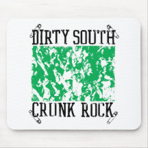 Lil Jon "Dirty South Crunk Rock" Green Mouse Mat