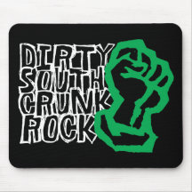 Lil Jon "Dirty South Fist" Green Mouse Mat