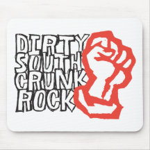 Lil Jon "Dirty South Fist" Red Mouse Mats