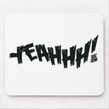 Lil Jon "Yeeeah!" Black Mouse Mats