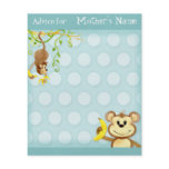 Lil Monkey, Boy Baby Shower Advice Flyers