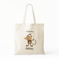 Li'l Monkey Tote Bag