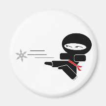 Lil' Ninja Refrigerator Magnet