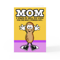 Lil Peanut Mothers Day Card