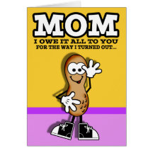 Lil Peanut Mothers Day Card