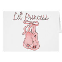 Lil' Princess Ballet Shoes   1 Cards