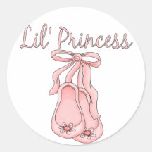 Lil' Princess Ballet Shoes   1 Stickers