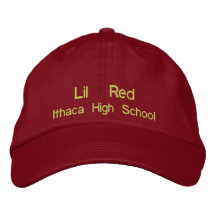 Lil Red Ithaca High School Hat Embroidered Hats