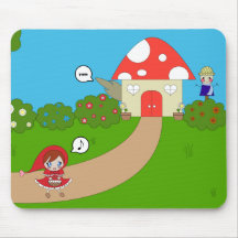 Lil' Red Riding Hood Mousepad