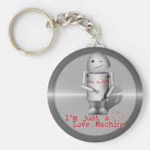 (Lil Robo-x9) machine d'amour Porte-clefs