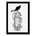 Lil' Robox9 Graduate - Caps Off! Card