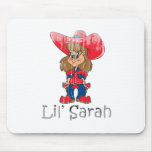 Lil' Sarah - Faded.png Mousepads