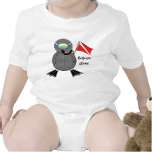 Lil Scuba Dude Future Diver T-shirt