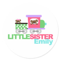 Lil Sister Train stickers