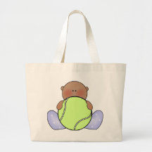 Lil Tennis Baby Boy - Ethnic Tote Bag
