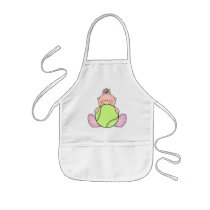 Lil Tennis Baby Girl Aprons