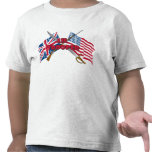 Lil Trooper Flag Toddler Tee