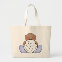 Lil Volleyball Baby Boy - Ethnic Canvas Bag