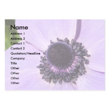 Lilac Anemone Business Card