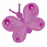 Lilac butterfly brooch photo sculptures