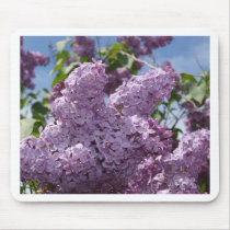Lilac cluster mouse mat