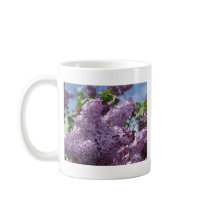 Lilac cluster coffee mug