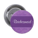 Lilac Damask buttons