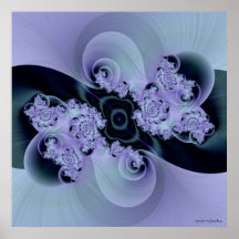 Lilac Dusk Poster
