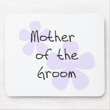 Lilac Flowers Mother of Groom Mouse Mat