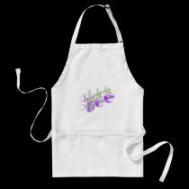 Lilac Holiday Christmas Balls aprons