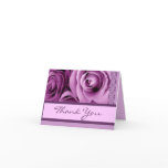 LILAC PURPLE Thank You - Bridal Shower cards