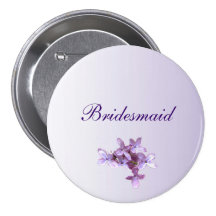 Lilac Wedding Bridesmaid Pin