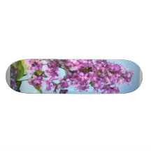 Lilacs Against the Sky Skateboard