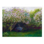 Lilacs, Grey Weather Claude Monet Post Cards