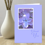 Lilacs Sympathy or Death Thank You Card