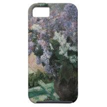 Lilas dans une fenêtre, Cassatt, impressionisme vi Coque iPhone 5 Case-Mate
