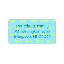 Lil'dog Return address label
