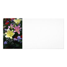 Lilies Picture Card