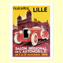 Lille Salon Regional de L'Automobile postcards