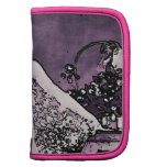 Lillian en brume pourpre de dentelle agenda folio
